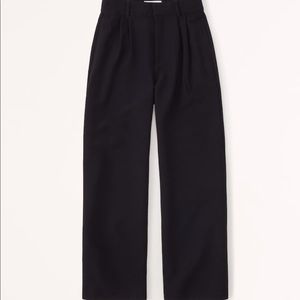 Abercrombie Wide Leg Tailored Trouser